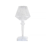 Lampa De Birou Pe Led Rgb 16, Dimmer Tactil, 3 Nivele De Intensitate, Incarcare Usb, 3W, Cristal Acrilic, Cu Telecomanda, Forma Pahar - vivimall.ro