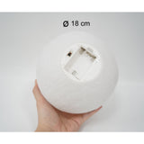 Lampa de veghe luna3D Moon Light, lumina LED alb cald, alimentare baterii, stand din plastic, 18 cm, Vivimall - vivimall.ro