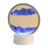 Lampa Decorativa Tip Clepsidra Imagine 3D Dinamica, Nisipuri Miscatoare