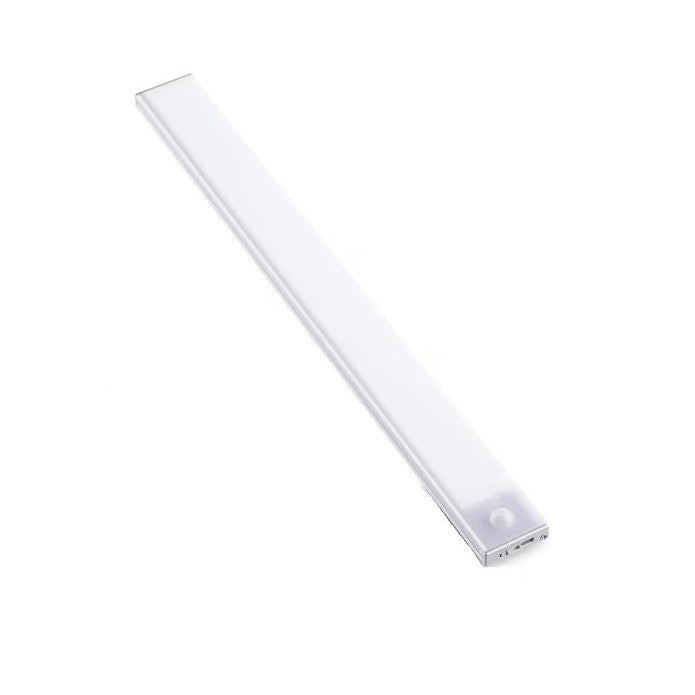 Lampa LED cu Senzor de Lumina si Miscare 20 cm Vivimall, Intensitate Reglabila, Suport Magnetic, 34 LED-uri, 71.49lm , Acumulator 450mAh cu Reincarcare prin USB-C, pentru Bucatarie, Hol, Dressing, Garaj - vivimall.ro