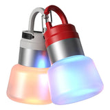 Lampa Portabila, Flippy, de Voiaj/Camping, Incarcare USB, IPX5, LED RGB, din ABS, 300 mAh, 10 x 5.5 x 5.5 cm, Rosu