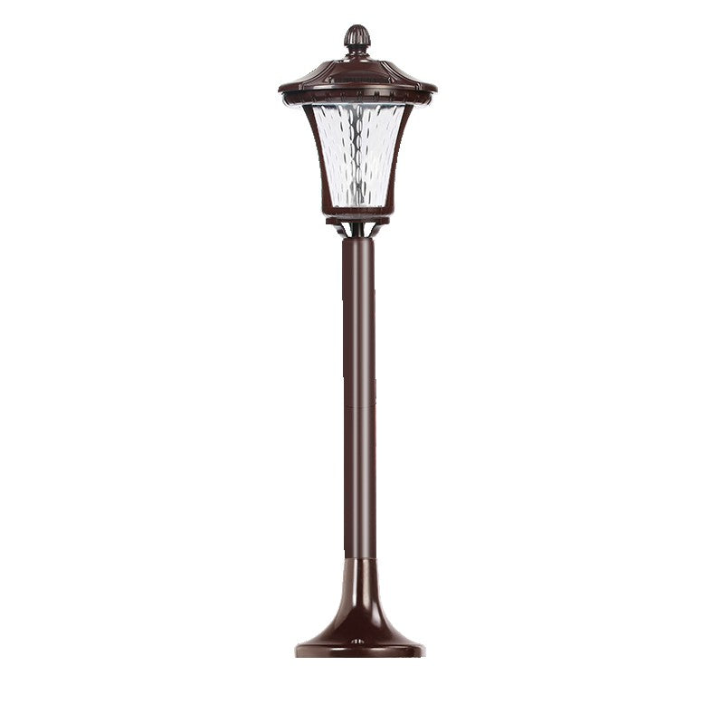 Lampa solara cu prindere in pamant, Vivimall, inaltime 65 cm, Alb Rece - vivimall.ro