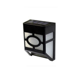 Lampa solara cu senzor Geometric, IP65, Lumina Alb cald, Vivimall - vivimall.ro