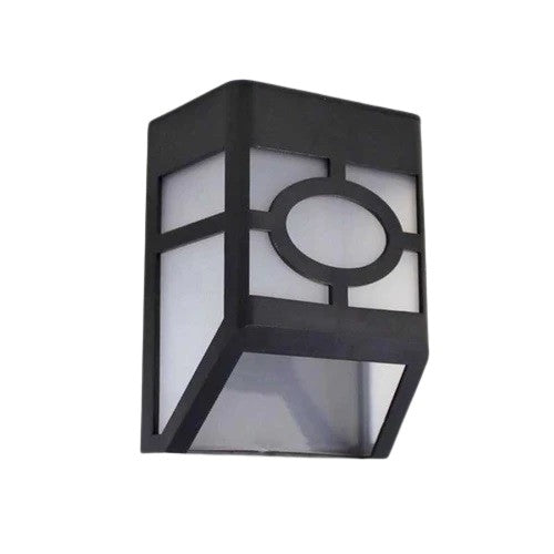 Lampa solara cu senzor Geometric, IP65, Lumina Alb cald, Vivimall - vivimall.ro