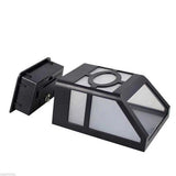 Lampa solara cu senzor Geometric, IP65, Lumina Alb cald, Vivimall - vivimall.ro
