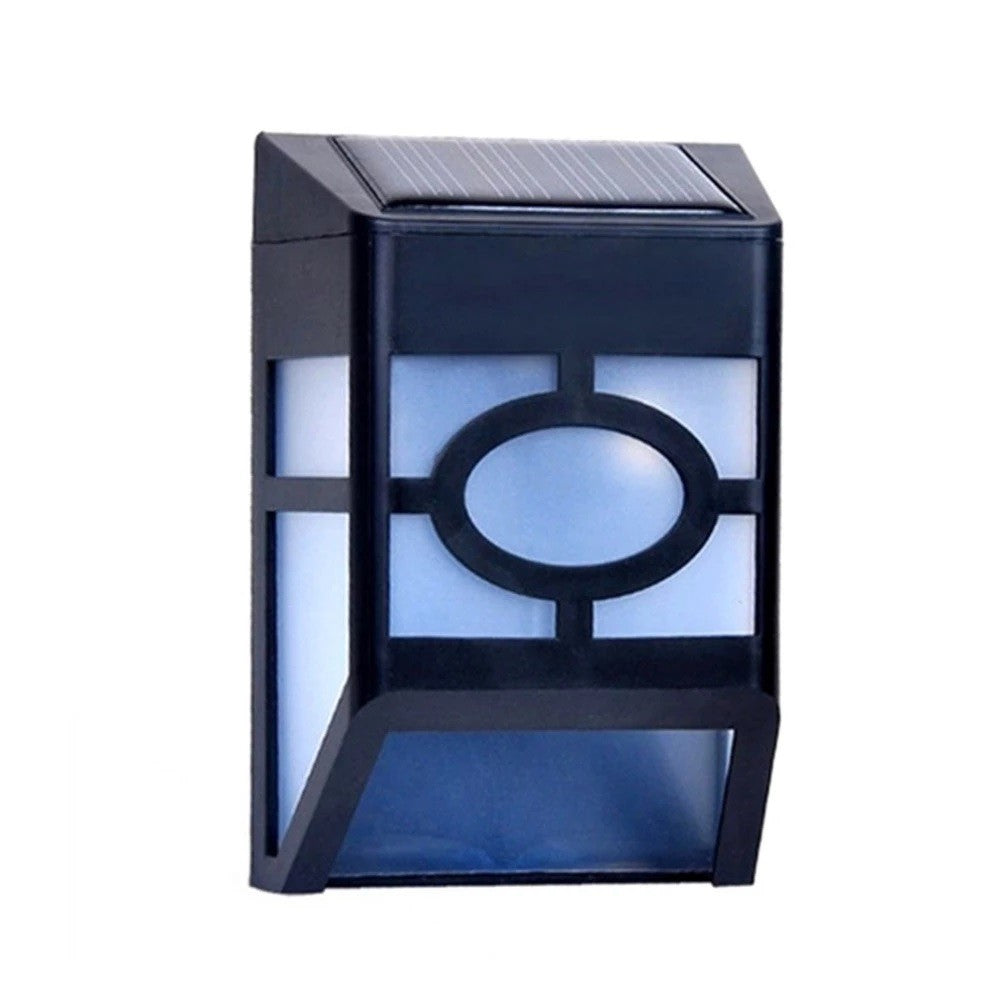 Lampa Solara Cu Senzor Geometric, Ip65, Lumina Alb Rece - vivimall.ro