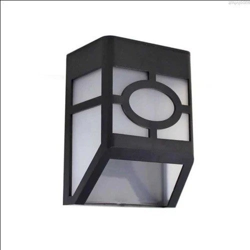 Lampa Solara Cu Senzor Geometric, Ip65, Lumina Colorata - vivimall.ro