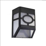 Lampa Solara Cu Senzor Geometric, Ip65, Lumina Colorata - vivimall.ro