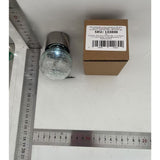 Lampa Solara Vivimall, LED, Tip Candelabru Mic, Cu Bila Din Sticla Crapata, Exterioara, Impermeabila, Iluminare 6-12 H, Alb - vivimall.ro