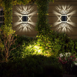 Lampa Solara Led Decorativa Cu Lumina Bidirectionala, Ip65, 1.2V, 600Mah, 15.1 X 9 X 6 Cm, Material Abs, Alb Cald - vivimall.ro