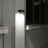 Lampa Solara Led Dreptunghiulara Pentru Perete, 18 X 7 Cm, Senzor Miscare, 6V, Abs, 2200Mah, Rezistent La Apa, Culoare Alb Rece, Suport Negru - vivimall.ro