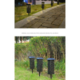 Lampa solara LED Vivimall, tip felinar cu acoperis, pentru gradina, inaltime 30.2 cm, putere 0.2W, 1.2V, 600mAh, alb rece - vivimall.ro