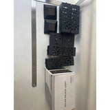 Lampa solara LED Vivimall, tip felinar cu acoperis, pentru gradina, inaltime 30.2 cm, putere 0.2W, 1.2V, 600mAh, alb rece - vivimall.ro