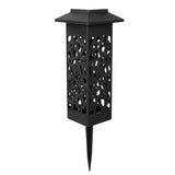 Lampa Solara Led, Tip Felinar Cu Acoperis, Pentru Gradina, Inaltime 30.2 Cm, Putere 0.2W, 1.2V, 600Mah, Alb Cald - vivimall.ro