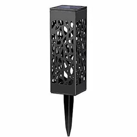 Lampa Solara Led, Tip Felinar, Pentru Gradina, Inaltime 28.5 Cm, Putere 0.2W, 1.2V, 600Mah, Alb Cald - vivimall.ro