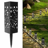 Lampa Solara Led, Tip Felinar, Pentru Gradina, Inaltime 28.5 Cm, Putere 0.2W, 1.2V, 600Mah, Alb Rece - vivimall.ro