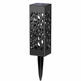 Lampa Solara Led, Tip Felinar, Pentru Gradina, Inaltime 28.5 Cm, Putere 0.2W, 1.2V, 600Mah, Alb Rece - vivimall.ro