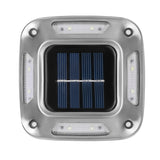 Соларна лампа 8 LEDs квадратна многоцветна | Elumina