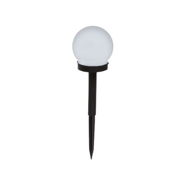 Lampa Solara Led, Sferica, Tip Glob, Diametru 10 Cm, Alb Cald - vivimall.ro