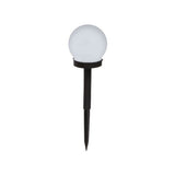 Lampa Solara Led, Sferica, Tip Glob, Diametru 10 Cm, Alb Cald - vivimall.ro