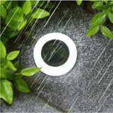 Lampa Solara Led, Sub Forma De Cerc, Pentru Gazon Sau Gradina, Rezistenta La Apa, Alb Rece - vivimall.ro
