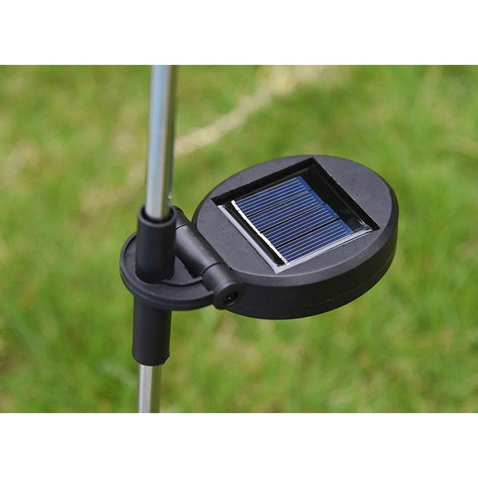 Lampa solara LED tip Floarea Soarelui, inaltime 70 cm, Pentru gradina, Vivimall - vivimall.ro