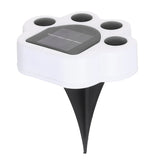 Lampa Solara Led, Tip Laba De Urs, Pentru Gazon Sau Gradina, Rezistenta La Apa, Alb Cald - vivimall.ro