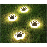 Lampa Solara Led, Tip Laba De Urs, Pentru Gazon Sau Gradina, Rezistenta La Apa, Alb Cald - vivimall.ro