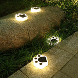 Lampa Solara Led, Tip Laba De Urs, Pentru Gazon Sau Gradina, Rezistenta La Apa, Alb Cald - vivimall.ro