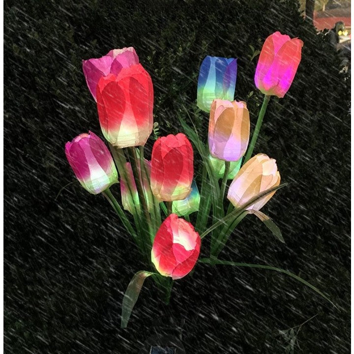 Соларна лампа Лалета с 3 цвята | BrightLeaf