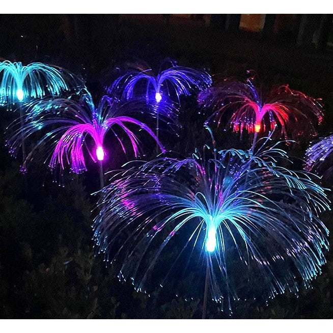 Lampa Solara Led Tip Meduza, Inaltime 90 Cm, Pentru Gradina - vivimall.ro