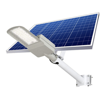 Соларна лампа 100 LEDs Студено бяла светлина | SolarisHome