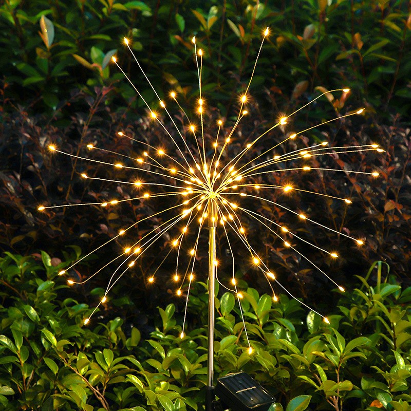 Lampa Solara Sub Forma De Artificii, 120 Led-Uri