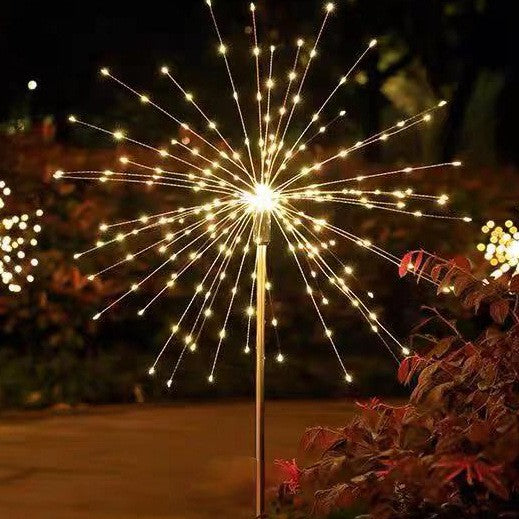 Lampa Solara Sub Forma De Artificii, 120 Led-Uri