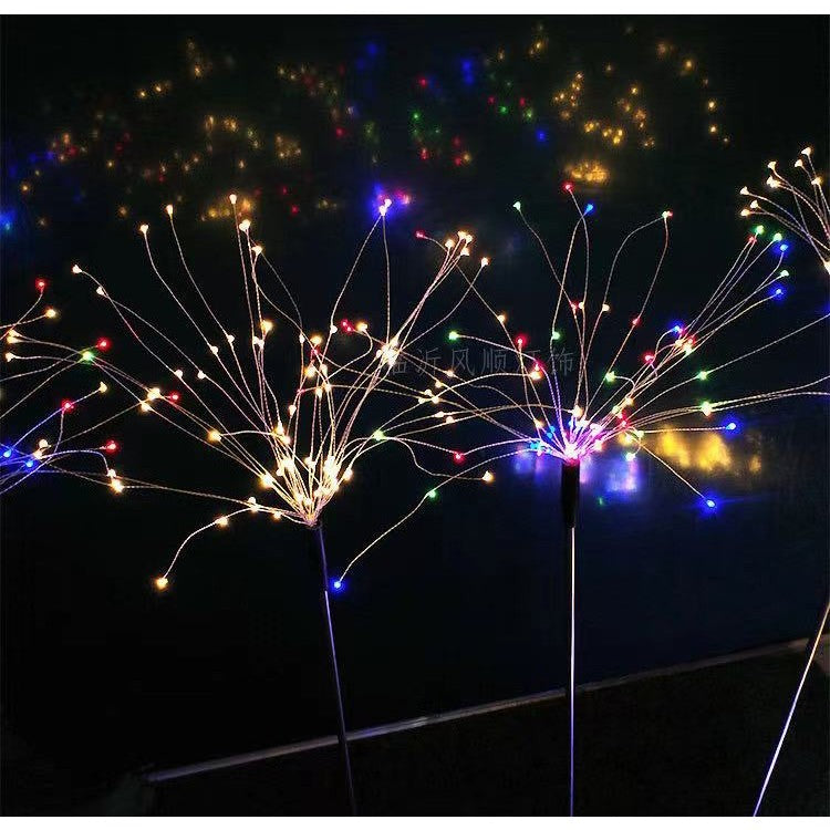 Lampa Solara Sub Forma De Artificii, 120 Led-Uri