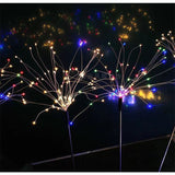 Lampa Solara Sub Forma De Artificii, 90 Led-Uri
