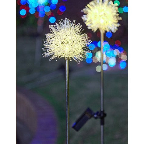 Lampa solara sub forma de Papadie,  alb cald, Vivimall - vivimall.ro