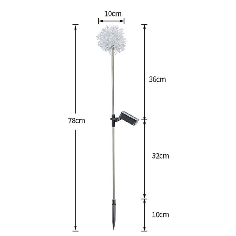 Lampa Solara Sub Forma De Papadie,