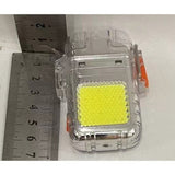 Lanterna Tip Breloc Cu Bricheta, Impermeabila, 3 Moduri Iluminare, 300 Mah, Incarcare Usb-C, Cob, Raza De Actiune 50 - 100 M