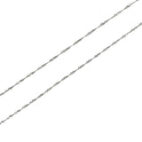 Lantisor Argint 925 Rasucit 55 cm, Jolie Silver, 2.6g - vivimall.ro