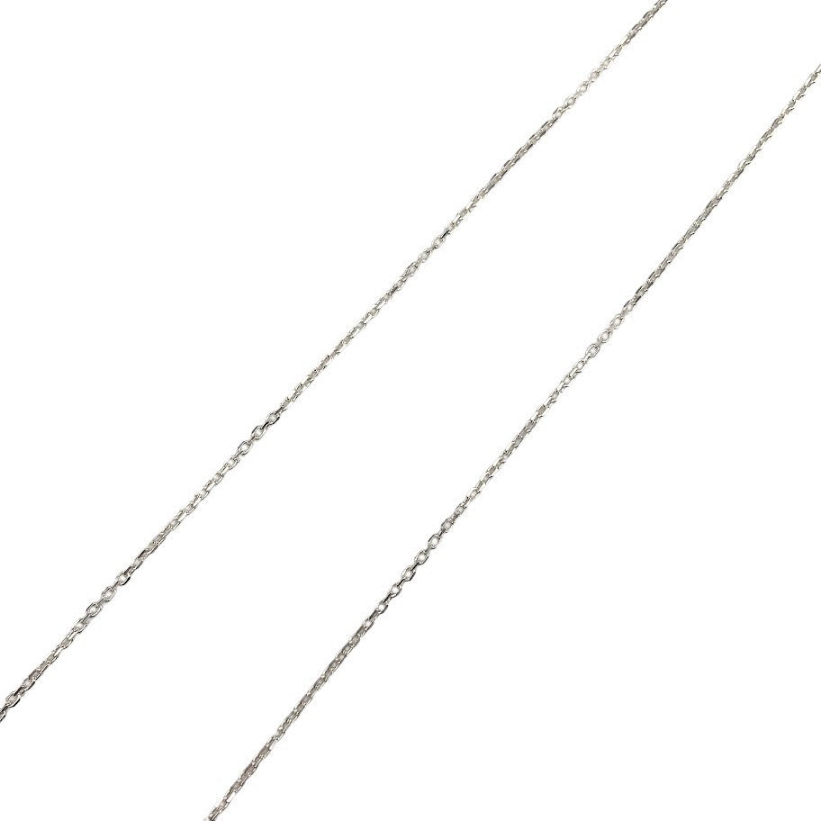 Lantisor din Argint 925, model extra-size cu zale patrate, 80 cm - vivimall.ro