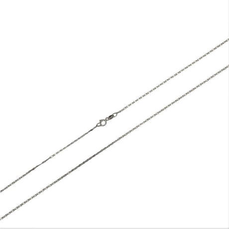 Lantisor din Argint 925, model plat rotund (ccc) 55 cm - vivimall.ro