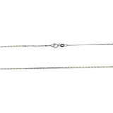 Lantisor din Argint 925, model plat rotund (ccc) 55 cm - vivimall.ro