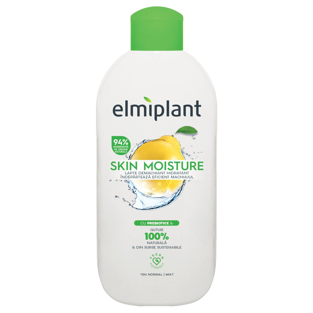 Lapte Demachiant, Elmiplant, Skin Moisture Pentru Ten Normal si Mixt, 200 ml - vivimall.ro