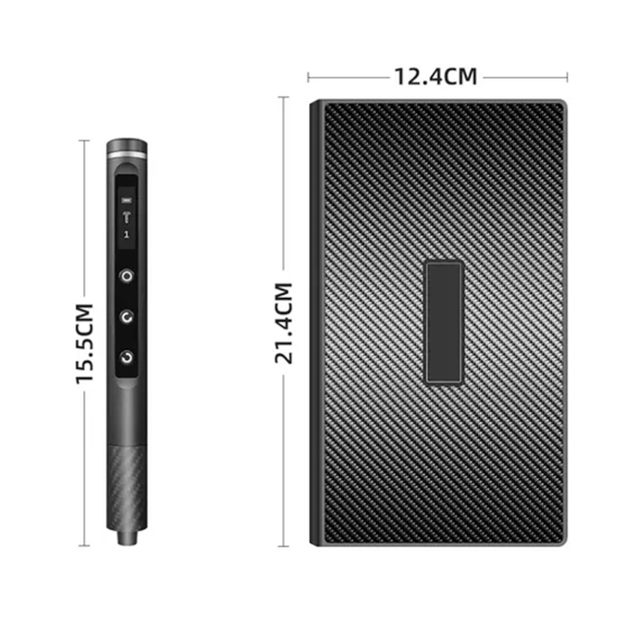 Surubelnita Profesionala Electrica, Flippy, Multifunctionala, Reancarcabila USB, Luminare LED, Kit 71 in 1, Set Complet cu Biti Torx, Phillips, Hex, Pentalobe, 21.4 x 12.4 cm, Negru - vivimall.ro