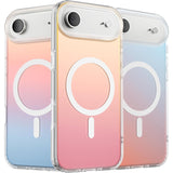 Husa Telefon, Vivimall, Compatibila iPhone 17 Air, Model Cameleon, Magsafe, Schimbare Gradient de Culoare din Unghiuri Diferite, Multicolor - vivimall.ro