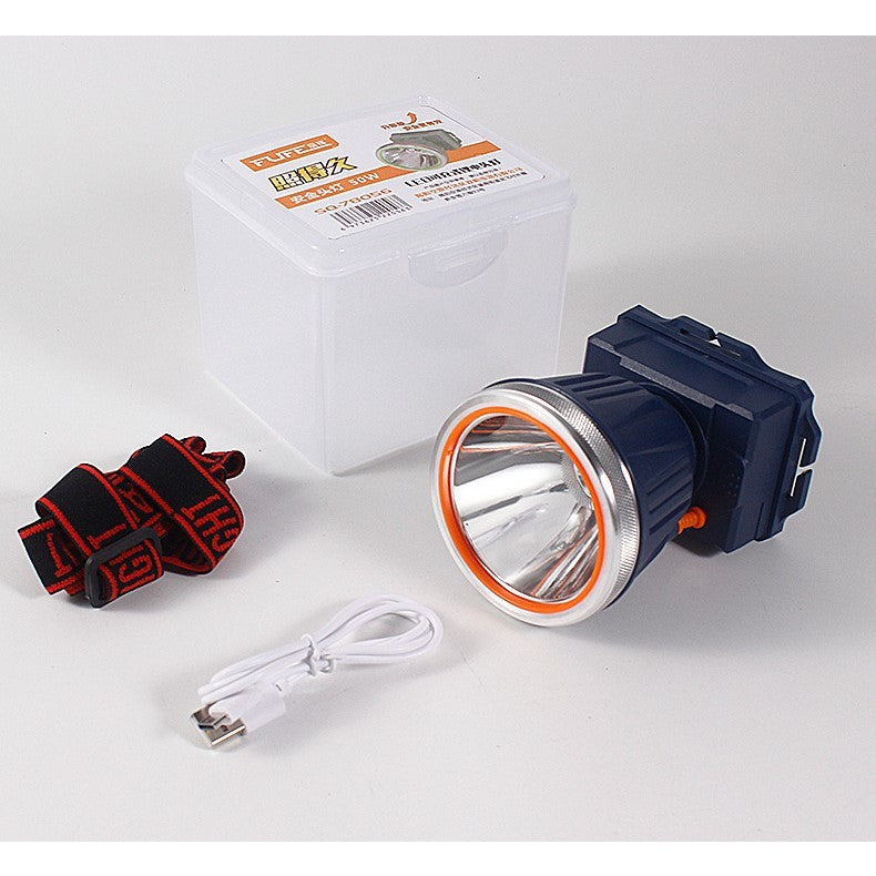 Lanterna Led De Montat Pe Cap, Cu Raza Lunga De Zoom, Reincarcabila Usb, Far Telescopic, Rezistent La Apa, Reglabil, Pentru Pescuit In Aer Liber, Camping, Lumina Puternica, Lanterna
