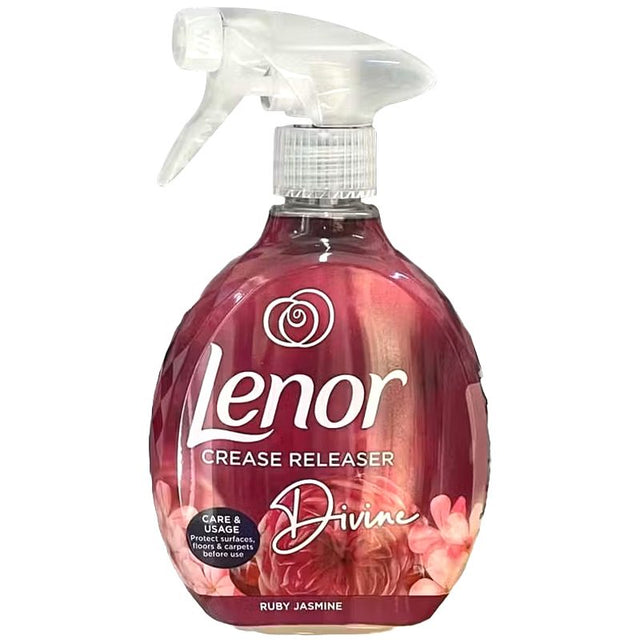 Odorizant pentru Textile Spray, LENOR, Antisifonare Ruby Jasmine, 500 ml - vivimall.ro