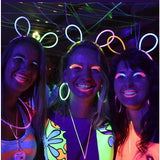 Cordeluta Decorativa, Vivimall, din Plastic, Fluorescenta, Accesoriu Petrecere, Albastru - vivimall.ro