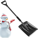 Lopata de Zapada, Vivimall, Multifunctionala, Demontabila, cu Maner Antiderapant, Aluminiu, Plastic, Solutia pentru Iarna, pentru Deszapezire, 80x11x25.7 cm, Neagra - vivimall.ro